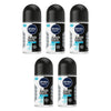 NIVEA MEN Black & White Invisible Fresh 72H Anti-Perspirant 50mL Pack of 5