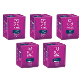 Poise Pads Overnight 8 Pack x 4 Bundle of 5