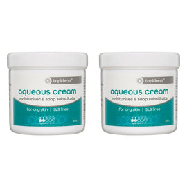 Aqueous Topiderm Cream 500g Pack of 2