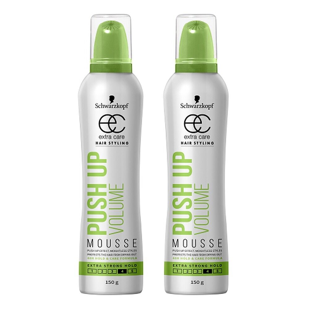 Schwarzkopf Extra Care Push Up Volume Mousse 150g Pack of 2