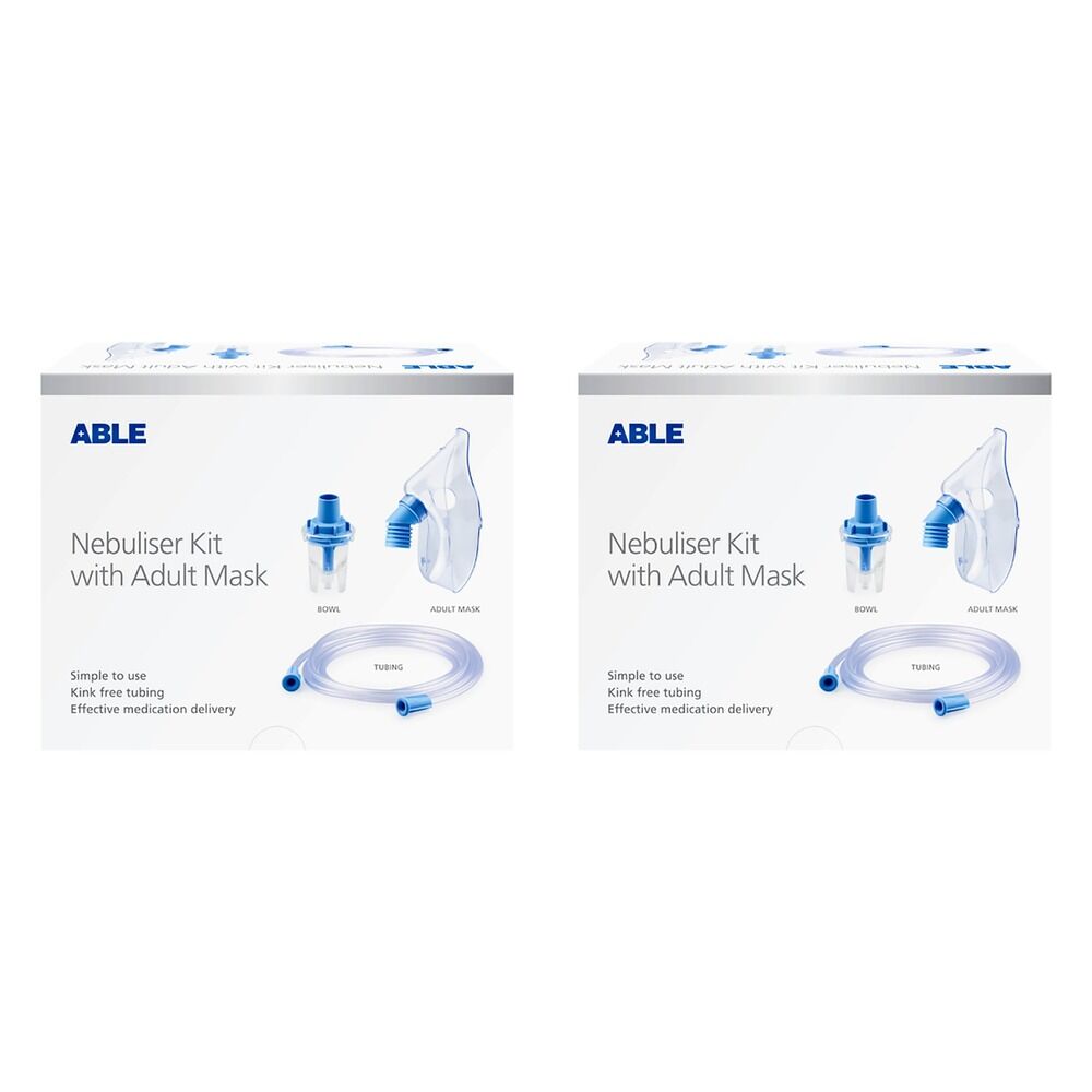 Able Nebuliser Kit Adult Pack of 2