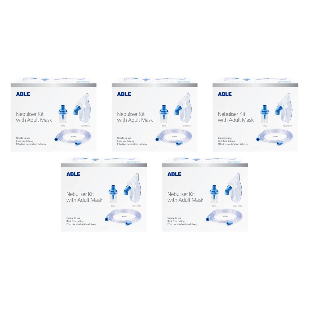 Able Nebuliser Kit Adult Pack of 5