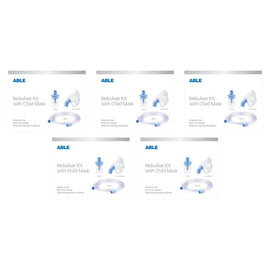 Able Nebuliser Kit with Child Mask Pack of 5