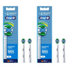 Oral-B Everyday Clean Replacement Brush Heads 2 Pack Bundle of 2
