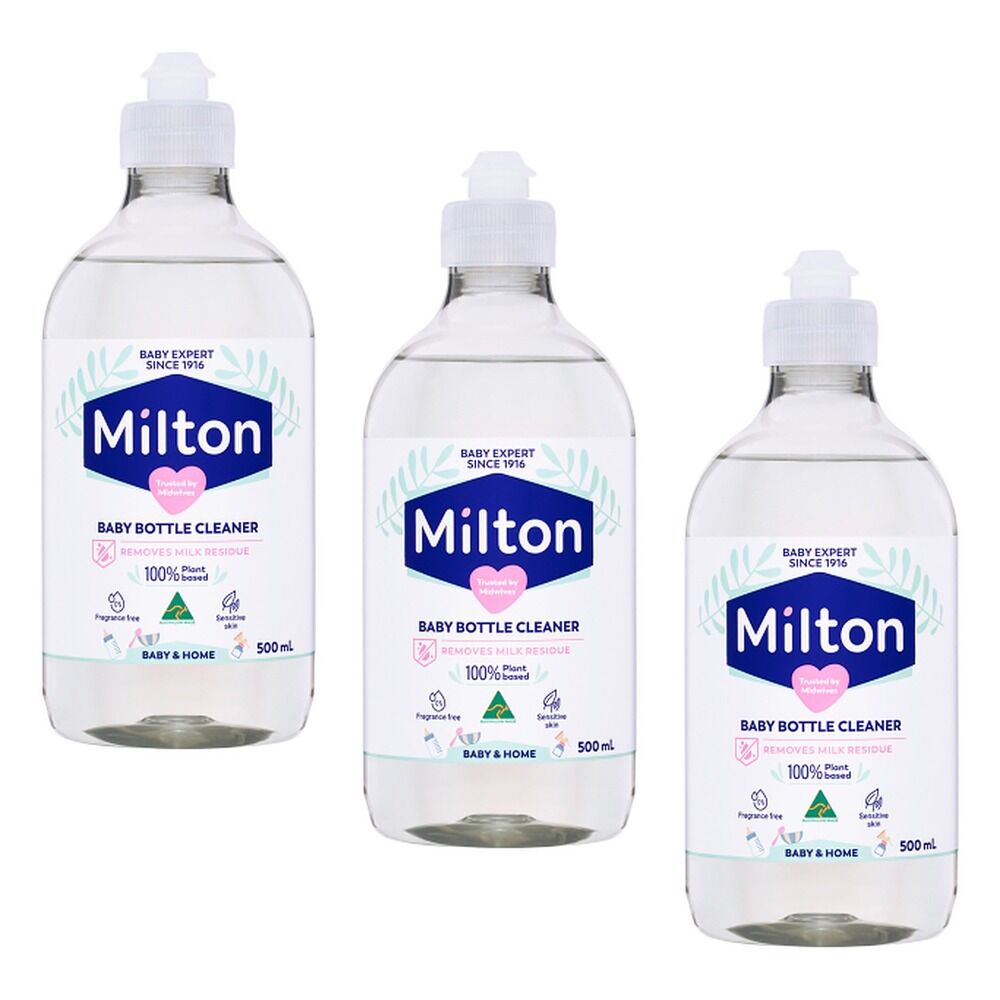 Milton Baby Bottle Cleaner 500mL Pack of 3