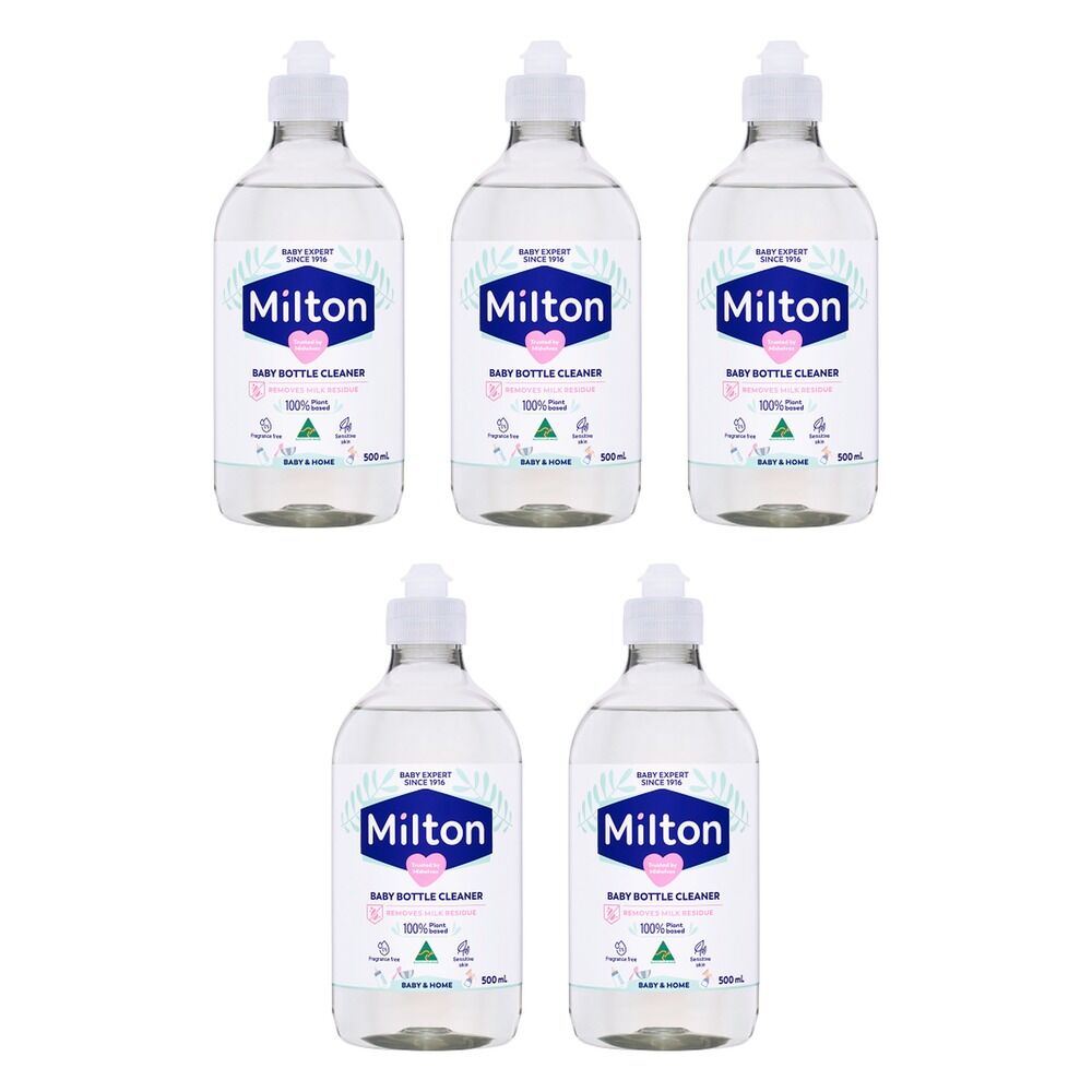 Milton Baby Bottle Cleaner 500mL Pack of 5