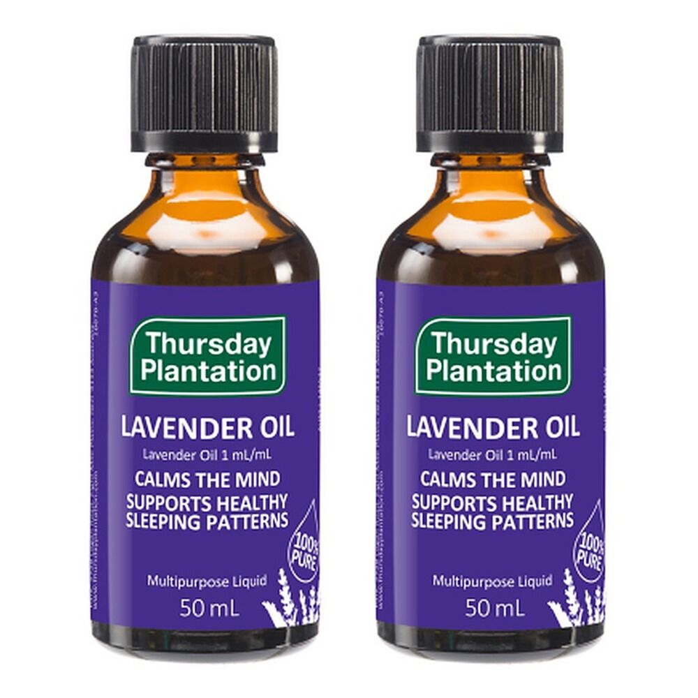 Thursday Plantation Lavender Oil 50mL Pack of 2