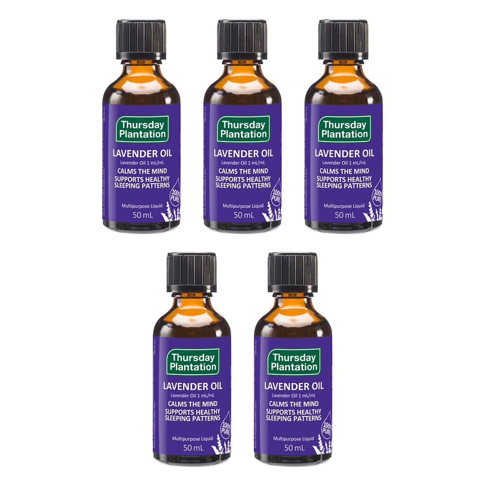 Thursday Plantation Lavender Oil 50mL Pack of 5