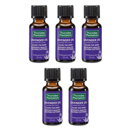 Thursday Plantation Lavender Oil Calms the Mind 25mL Pack of 5
