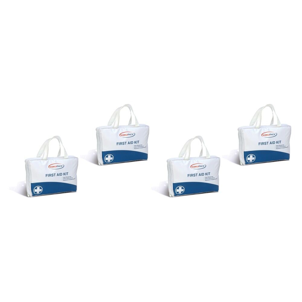 SurgiPack 123 First Aid Kit Premium Large Pack of 4