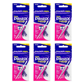 Piksters PikstiX Toothpicks 30 Pack Bundle of 6