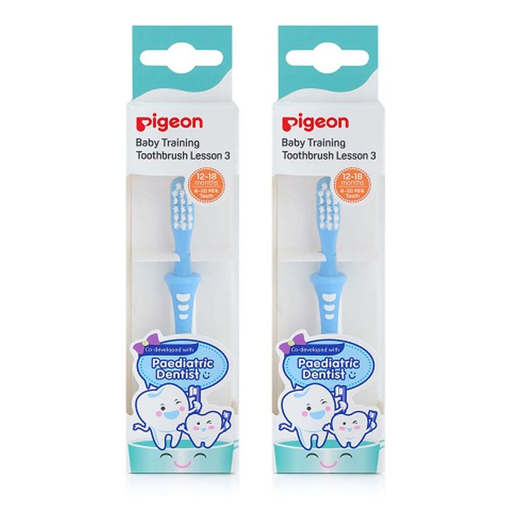Pigeon Training Toothbrush Step 3 Pack of 2