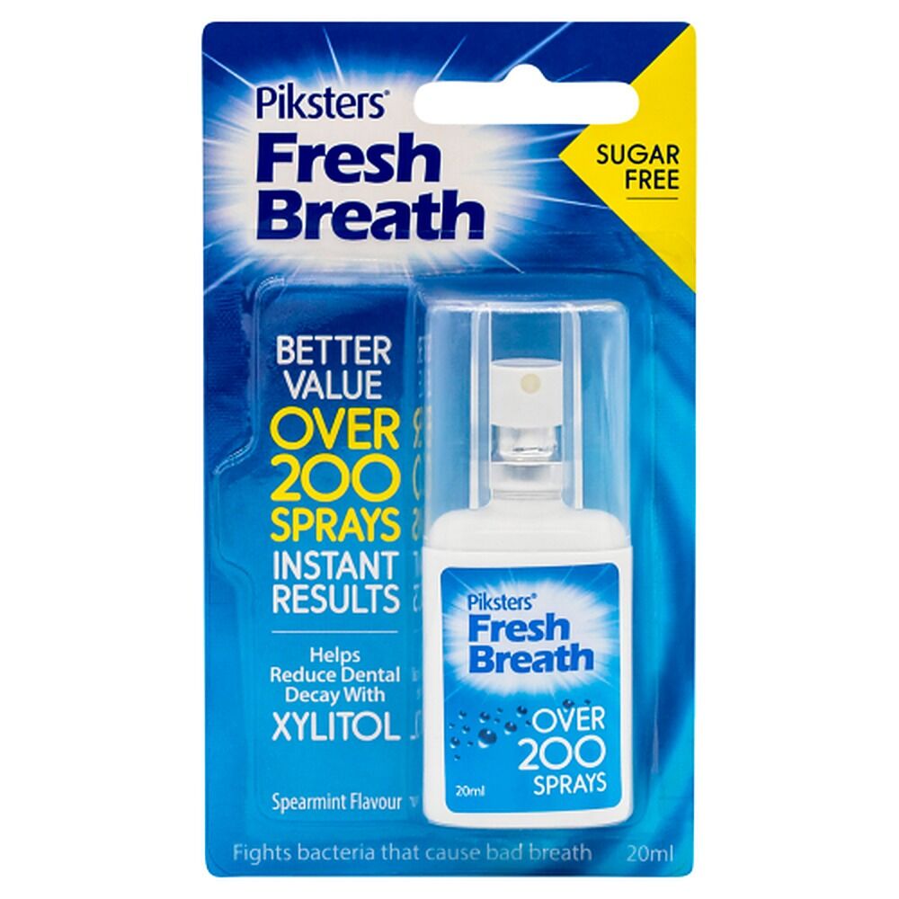 Piksters Fresh Breath Mouth Spray Spearmint 20mL