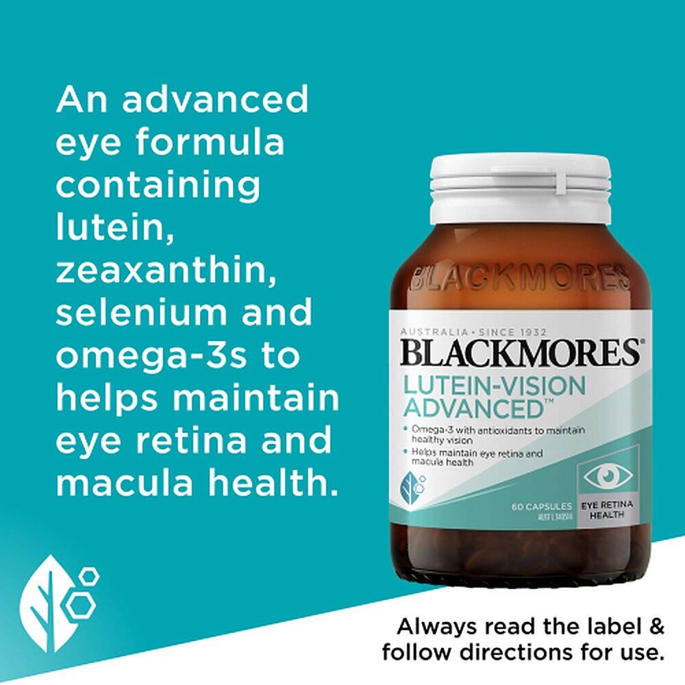 Blackmores Lutein-Vision Advanced 60 Capsules