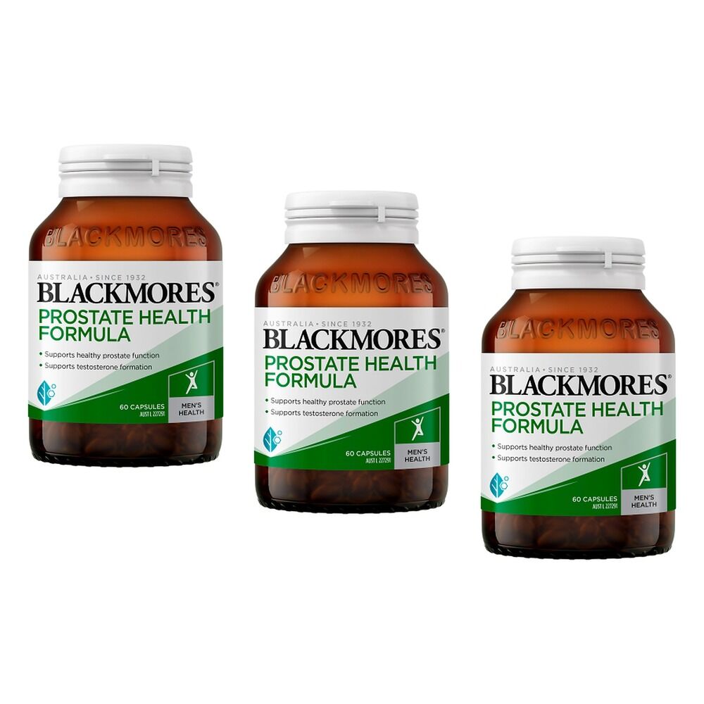 Blackmores Prostate Health Formula 60 Capsules Pack of 3