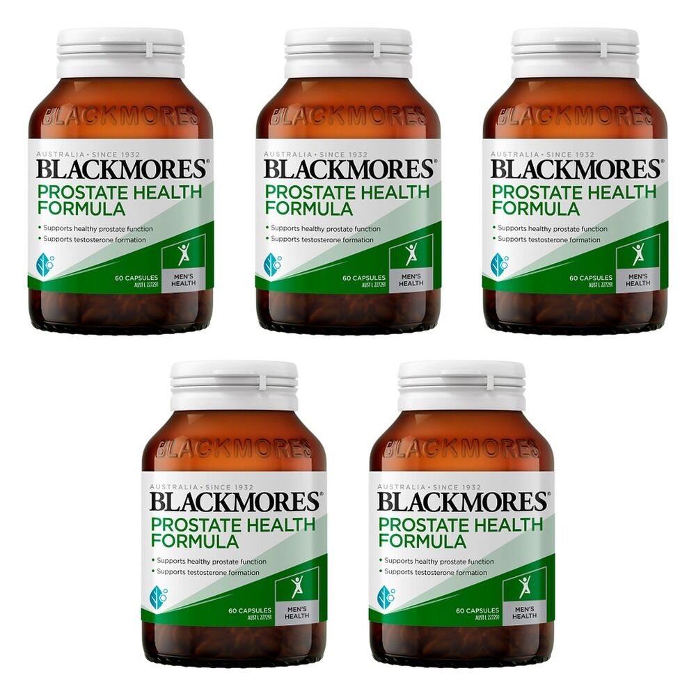 Blackmores Prostate Health Formula 60 Capsules Pack of 5