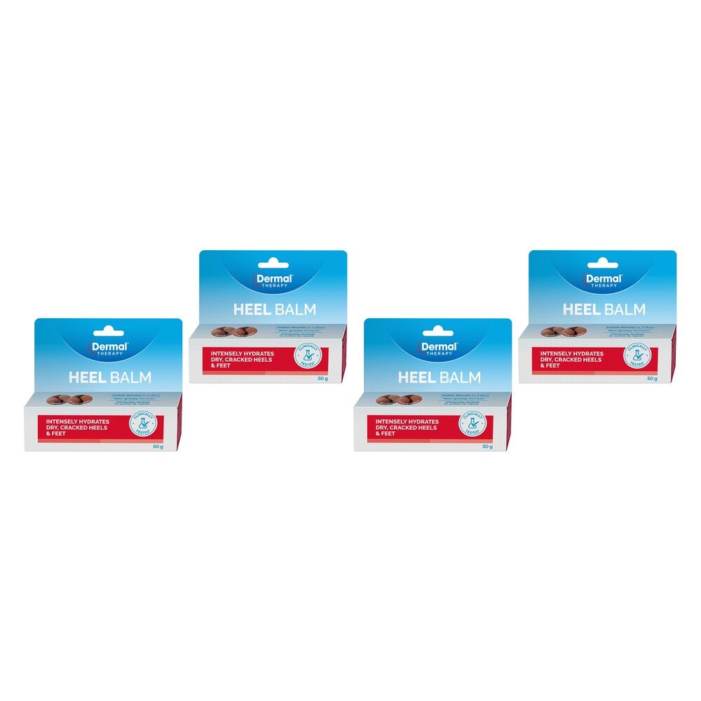 Dermal Therapy Heel Balm 50g Pack of 4