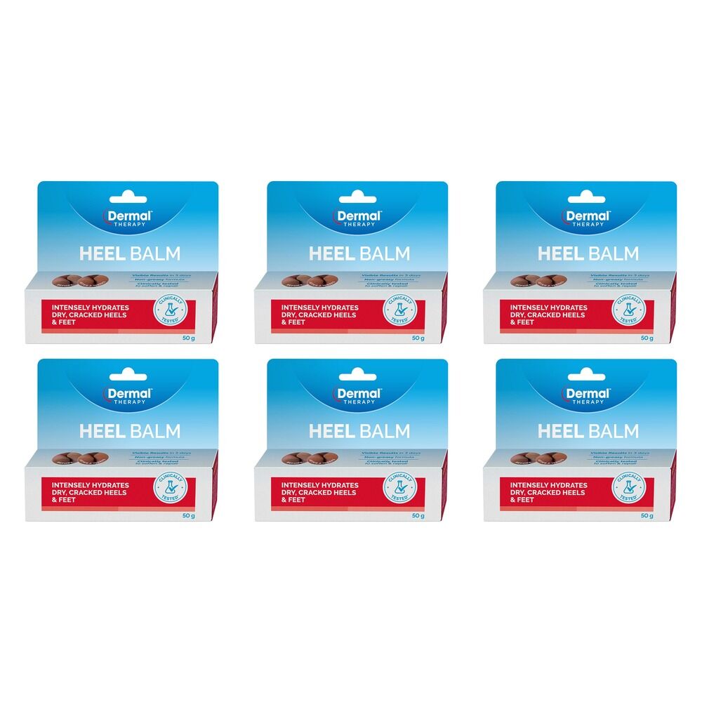 Dermal Therapy Heel Balm 50g Pack of 6