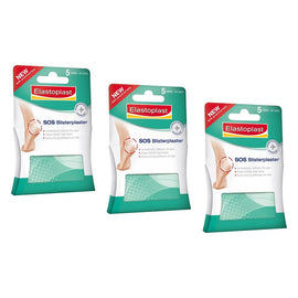 Elastoplast Blister Plaster Large 5 Pack Bundle of 3