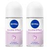 Nivea Double Effect Violet Senses Roll-On 50mL Pack of 2