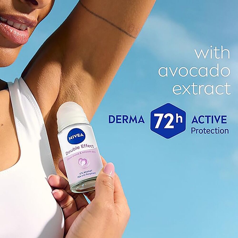 Nivea Double Effect Violet Senses Roll-On 50mL