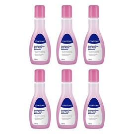 Manicare Acetone Free Nail Polish Remover 125mL Pack of 6