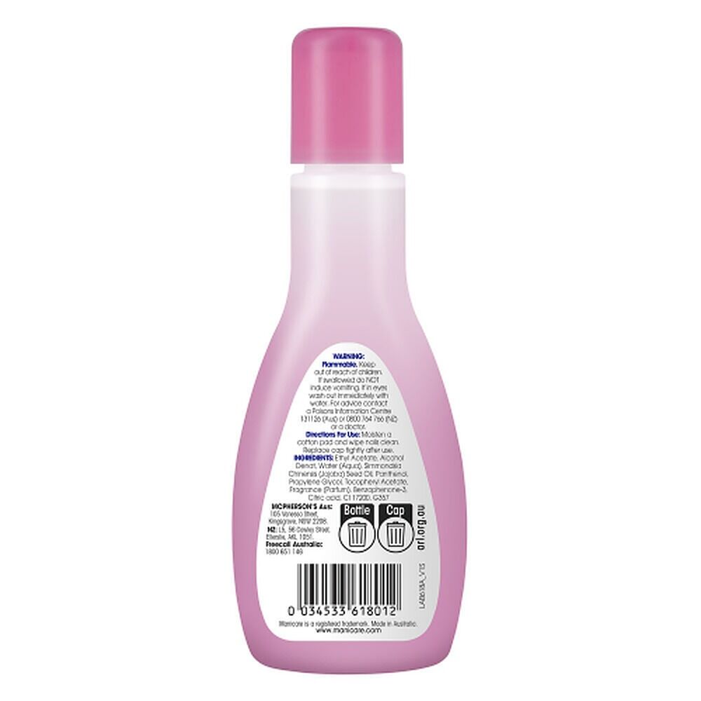 Manicare Acetone Free Nail Polish Remover 125mL