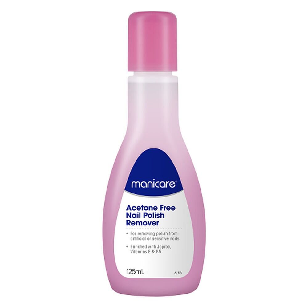 Manicare Acetone Free Nail Polish Remover 125mL