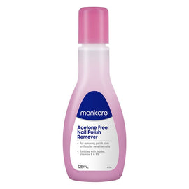 Manicare Acetone Free Nail Polish Remover 125mL