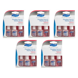 Manicare Flawless French Manicure Kit x 3 Bundle of 5
