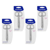 Manicare Toenail Scissors Stainless Steel Extra Large Grip x 3 Bundle of 4