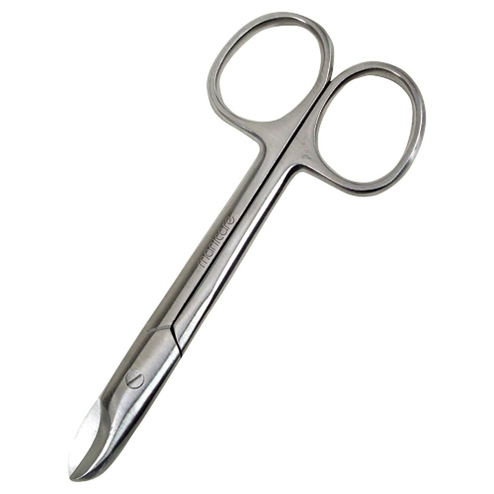 Manicare Toenail Scissors Stainless Steel Extra Large Grip x 3