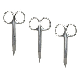 Manicare Nail Scissor Curved x 3 Bundle of 3