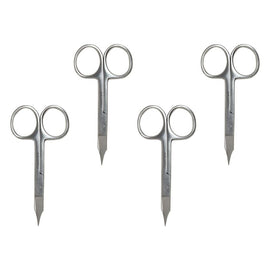 Manicare Nail Scissor Curved x 3 Bundle of 4