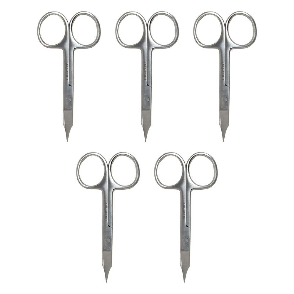Manicare Nail Scissor Curved x 3 Bundle of 5
