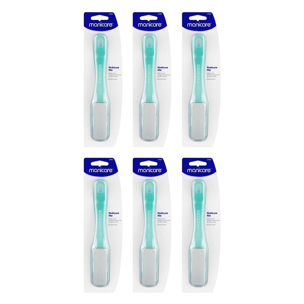 Manicare Pedicure File x 3 Bundle of 6