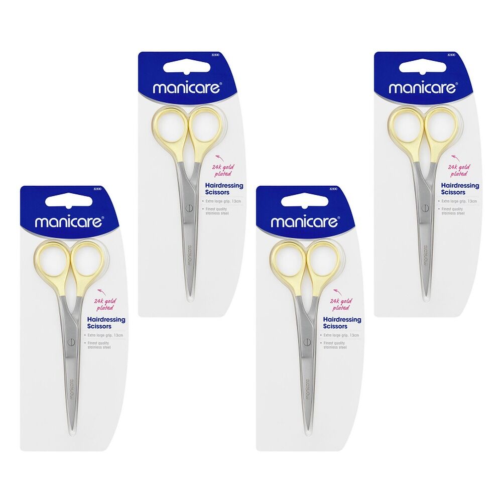 Manicare Hairdressing Scissors x 3 Bundle of 4