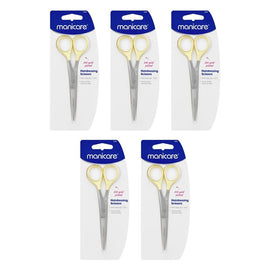 Manicare Hairdressing Scissors x 3 Bundle of 5