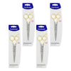 Manicare Hairdressing Scissors, 16cm Extra Large Grip x 3 Bundle of 4