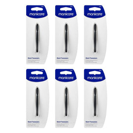 Manicare Slant Tweezers x 3 Bundle of 6