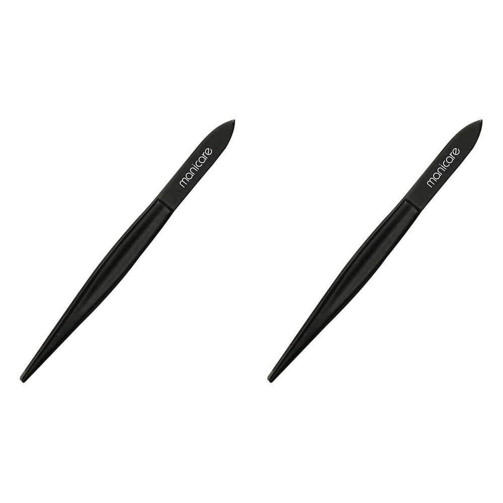 Manicare Tweezer Point Black x 3 Bundle of 2
