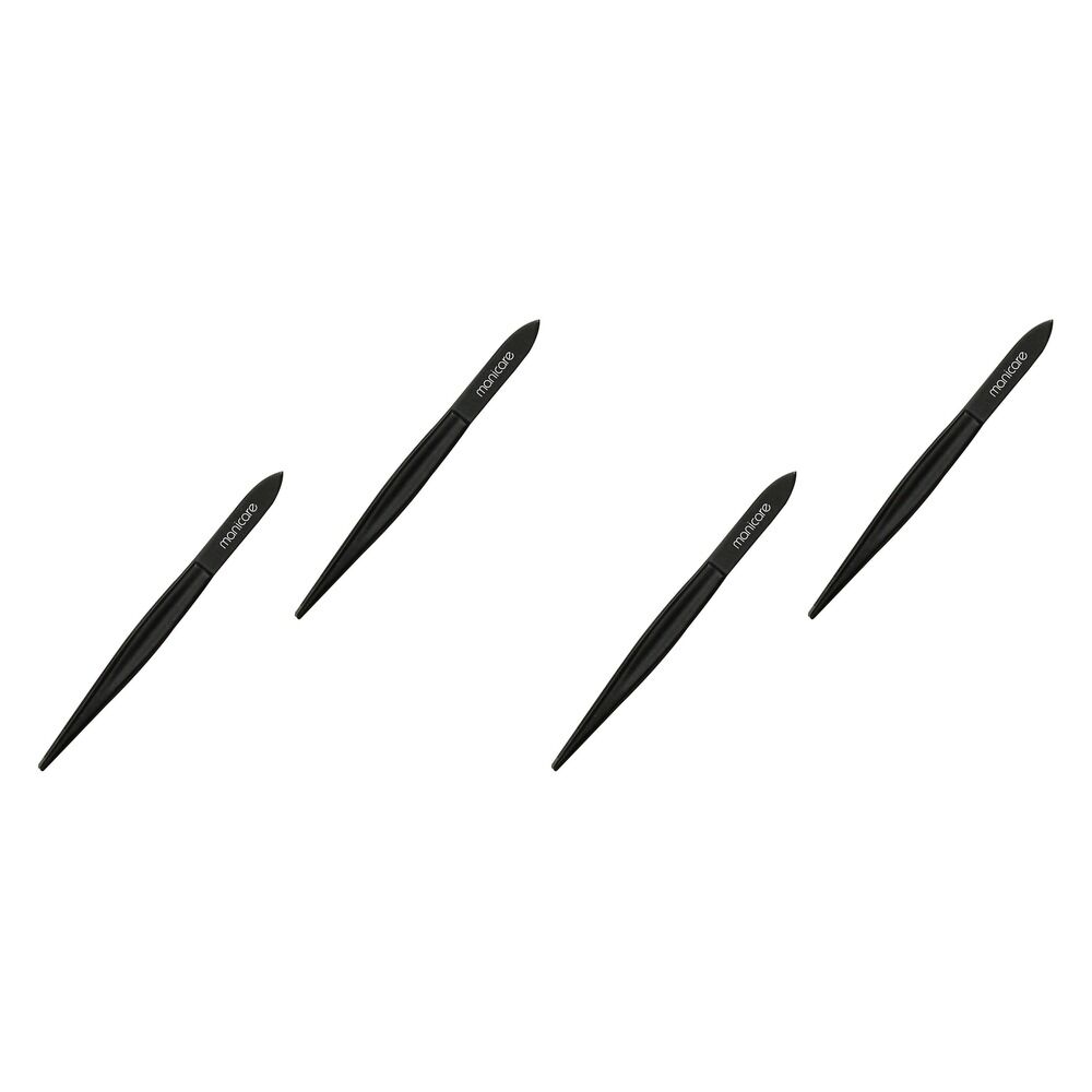 Manicare Tweezer Point Black x 3 Bundle of 4