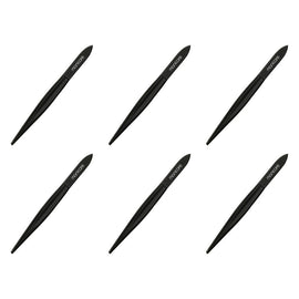 Manicare Tweezer Point Black x 3 Bundle of 6