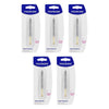 Manicare Slant Tweezers Gold Tipped x 3 Bundle of 5