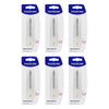 Manicare Slant Tweezers Gold Tipped x 3 Bundle of 6