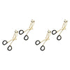 Manicare Eyelash Curler 24k Gold Plated x 3 Bundle of 4