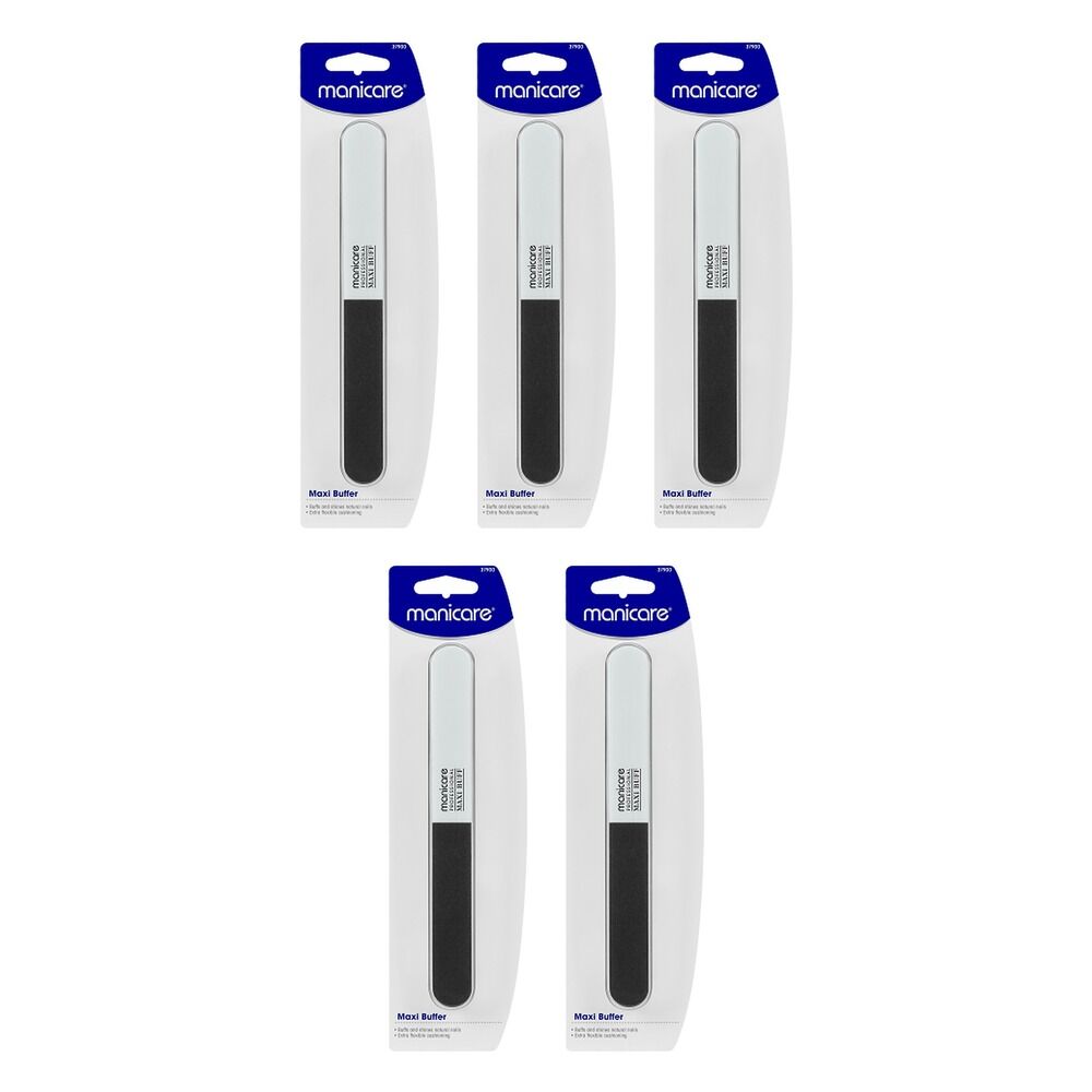 Manicare Maxi 3 Way Buffer x 3 Bundle of 5