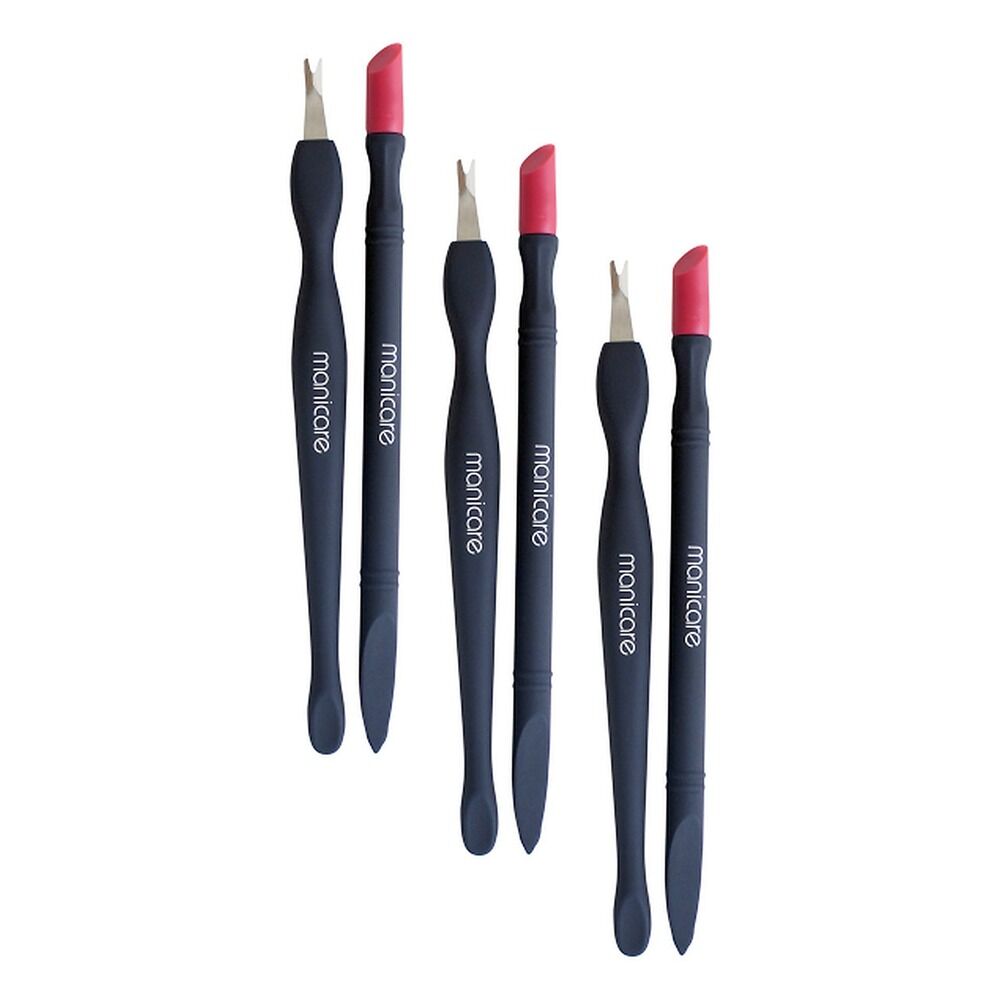 Manicare Cuticle Trimmer with Cut Pusher x 3 Bundle of 3