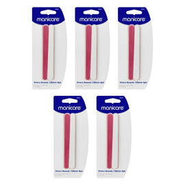 Manicare Emery Boards 120mm 8 Pack x 3 Bundle of 5