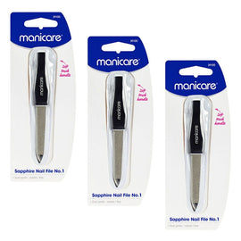 Manicare Sapphire Nail File No. 1 x 3 Bundle of 3